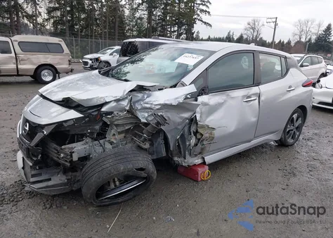 2019 Nissan Leaf Sv из США, поврежденный, VIN 1N4AZ1CP8KC309389